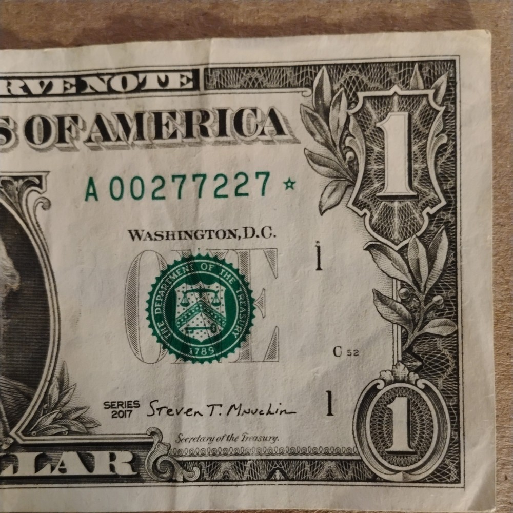 TRINARY STAR NOTE 2017 $1 #A00277227*