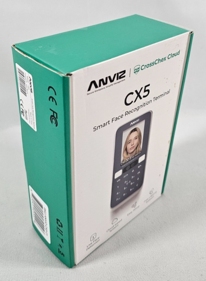 Facial Recognition Time Clock Employees Small Business Punch Machine Cloud RFID