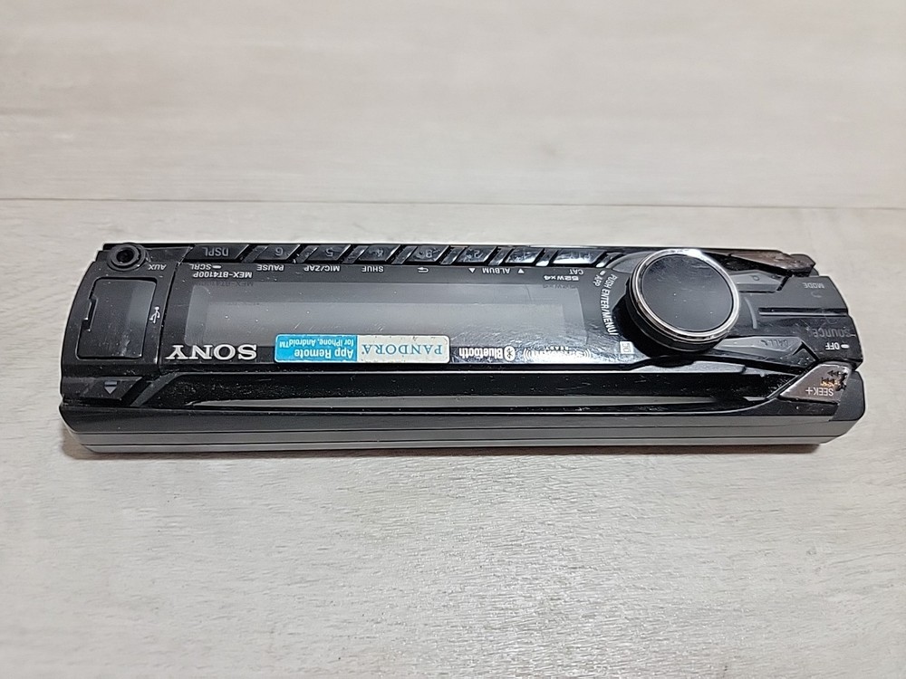 Sony MEX-BT4100P Replacement Faceplate