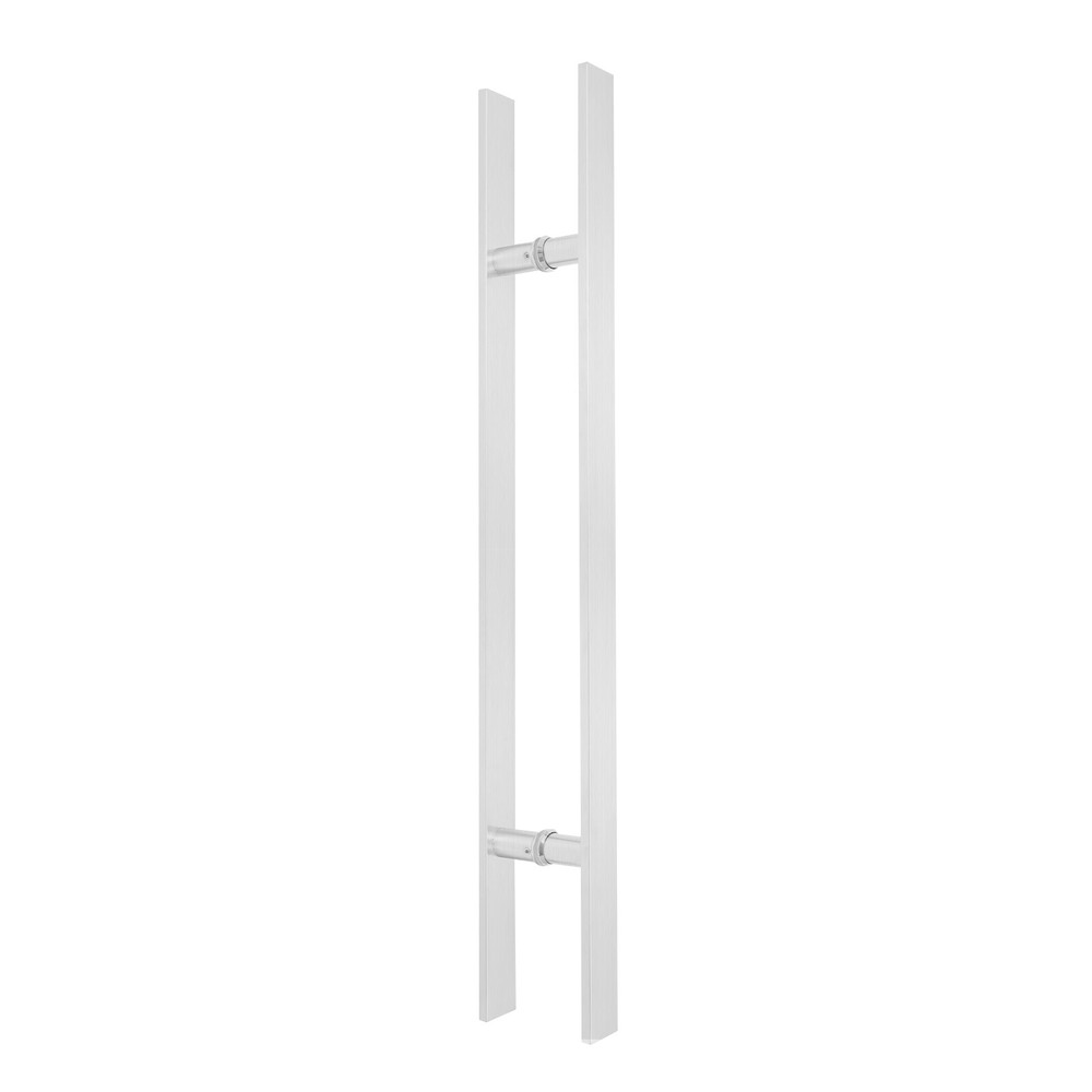 Double Sided Stainless Steel Door Handle Pair Pull Push Sliding Barn Door Handle