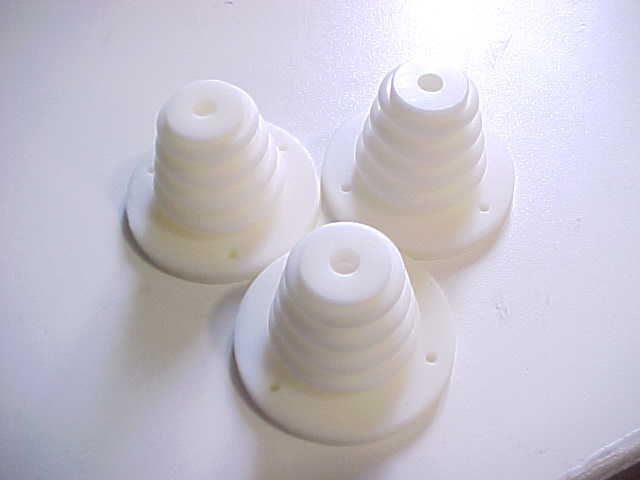 BEEHIVE RADIO INSULATORS FOR THE STYLE HARTLEY 1929 STEAMPUNK TRANSMITTERS