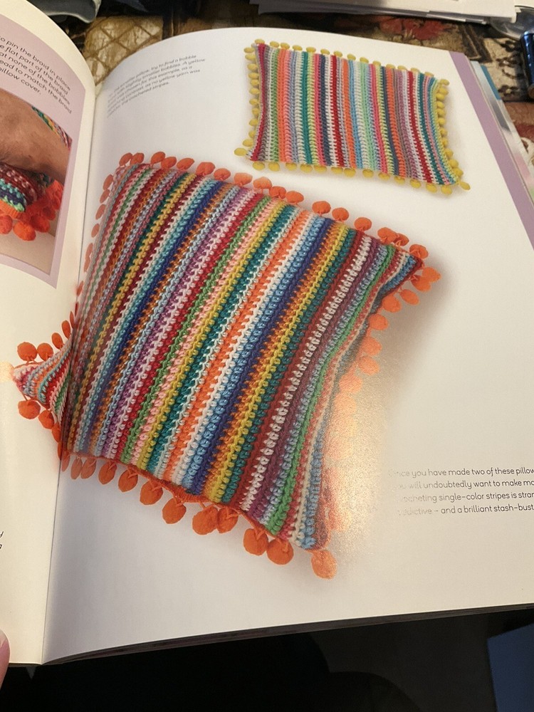 Crochet Pillows Craft Book