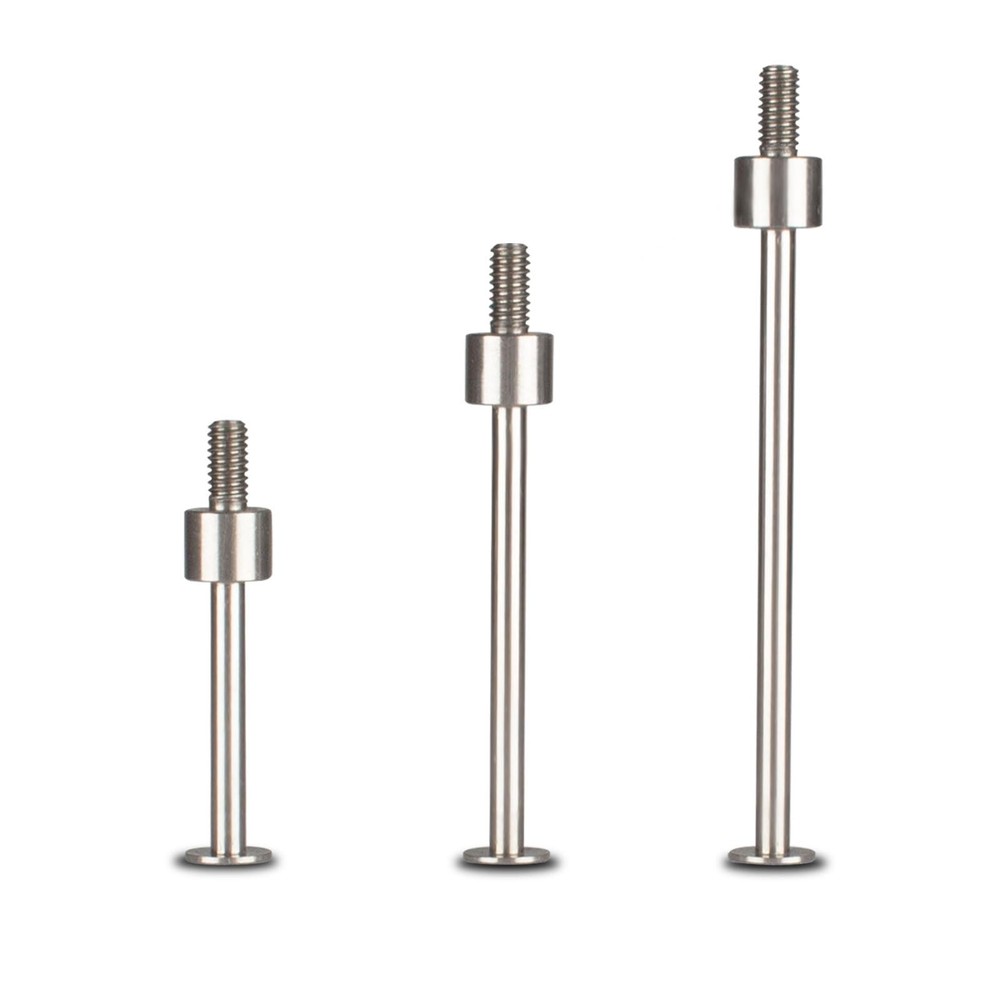 Flat Contact Points Set for Dial Indicator M2.5 Thread 0.4mm Thickness