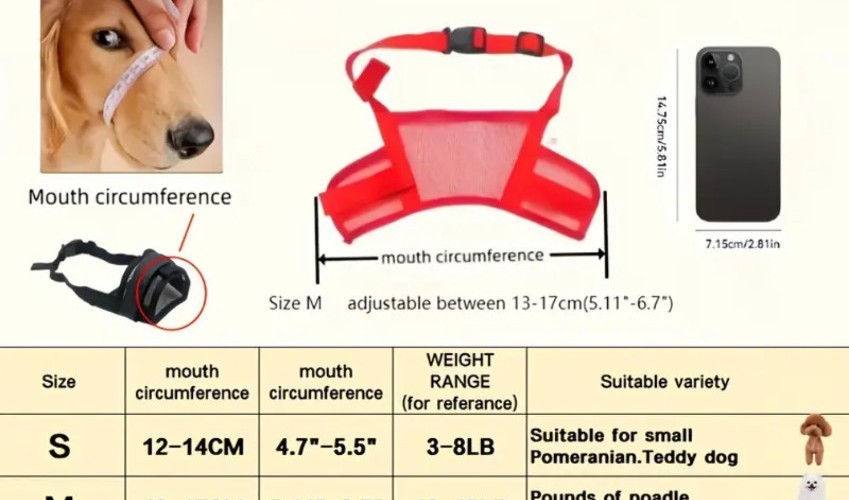 Dog Muzzle Small