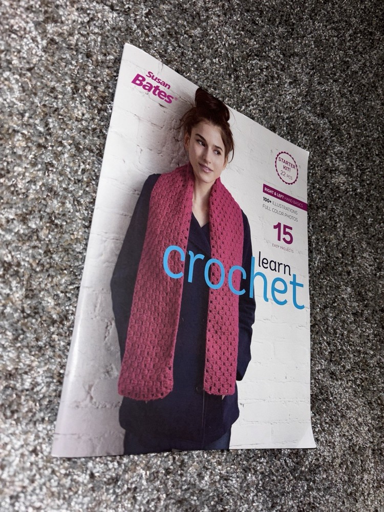 Learn crochet susan bates 15 easy projects book