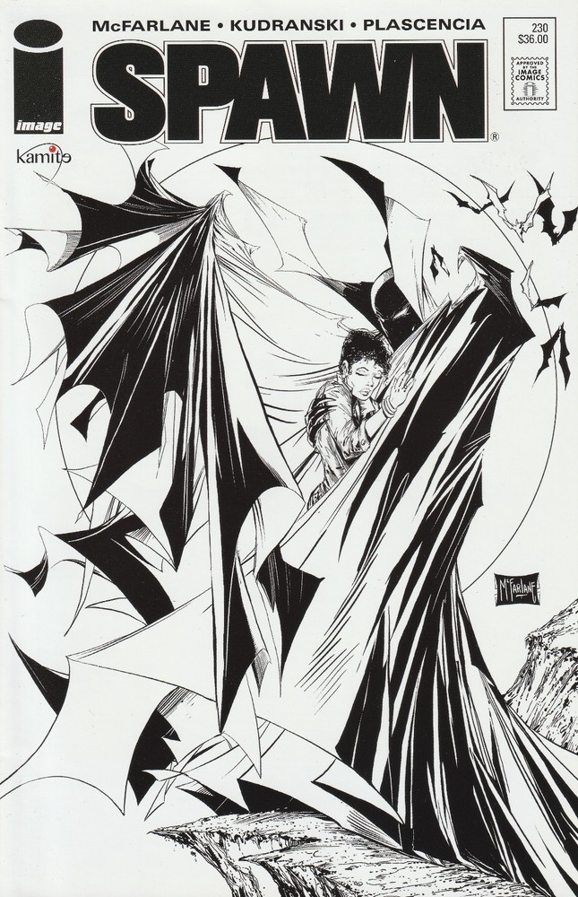 Image Mexico SPAWN #230 Todd McFarlane COLOR & SKETCH Variant