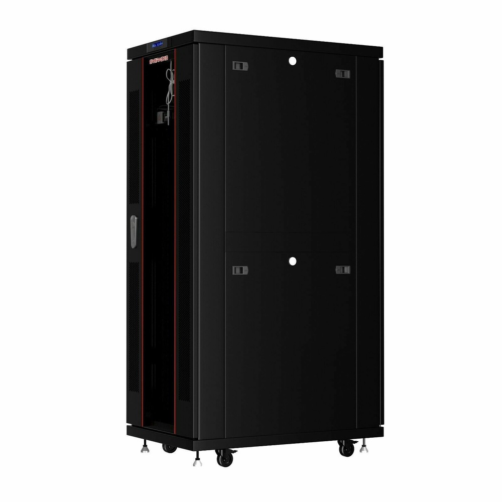 Server Rack 42U Network Cabinet 24" depth Data Server Cabinet - BONUS INCLUDED