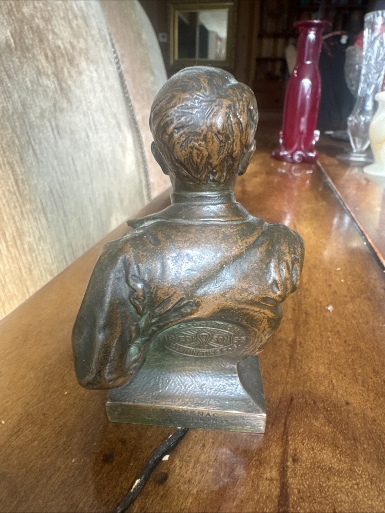 Gorham Bronze Bust Of Thomas Edison