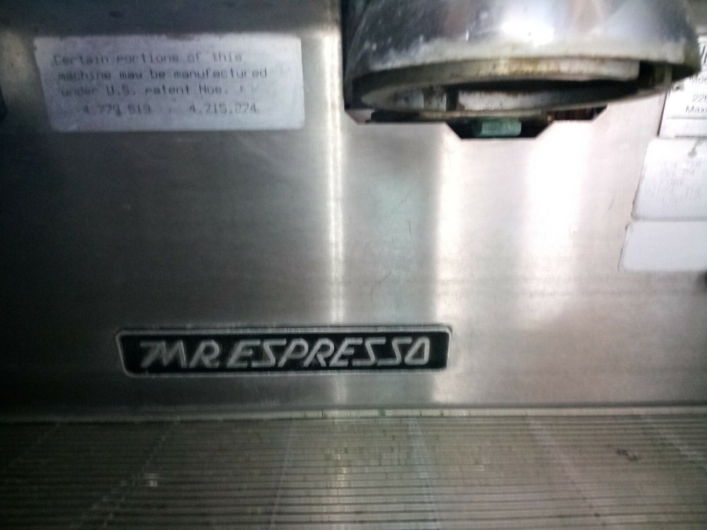 Faema 2 Group Mr.Espresso Used Electronic E91 / a-2 Commercial Espresso Machine
