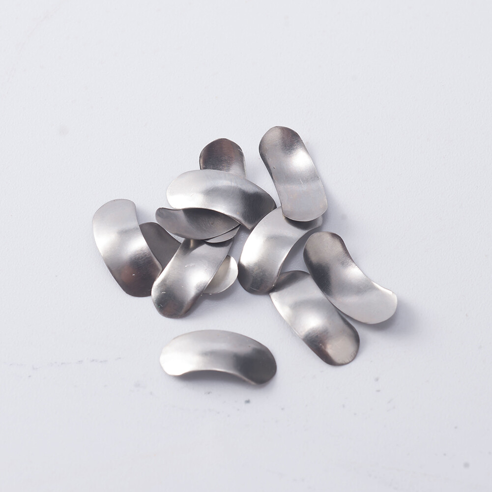 50/500pc Dental Metal Matrices Sectional Contoured Matrix Refill soft band S/M/L