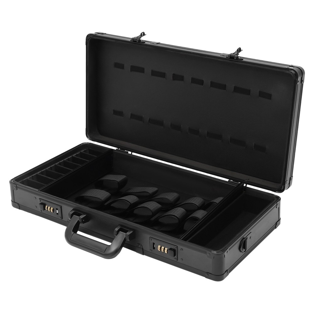 Portable Barber Tools Bag with Security Lock for Clippers & Scissors