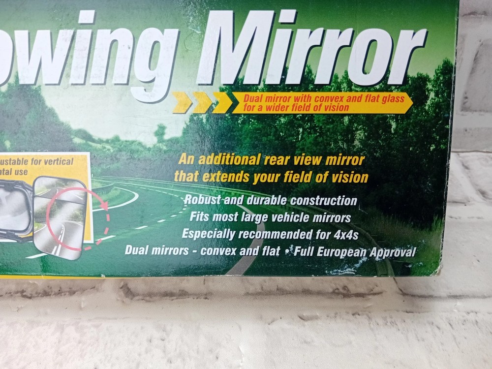 New Maypole Large Dual Towing Mirror