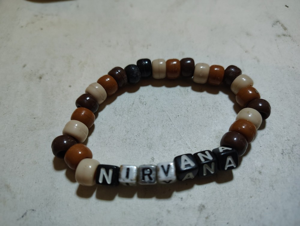Vintage Custom Made Nirvana Bracelet