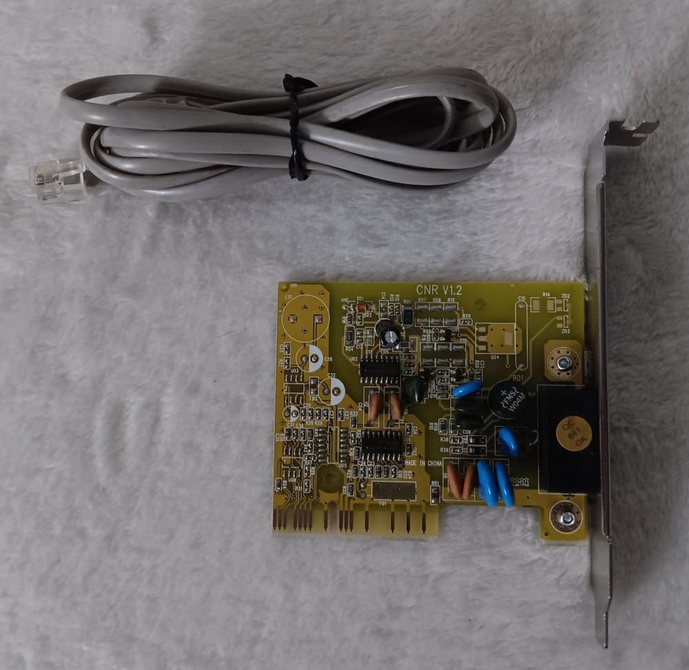 CNR V1.2 56k Internal Modem Card With Cable