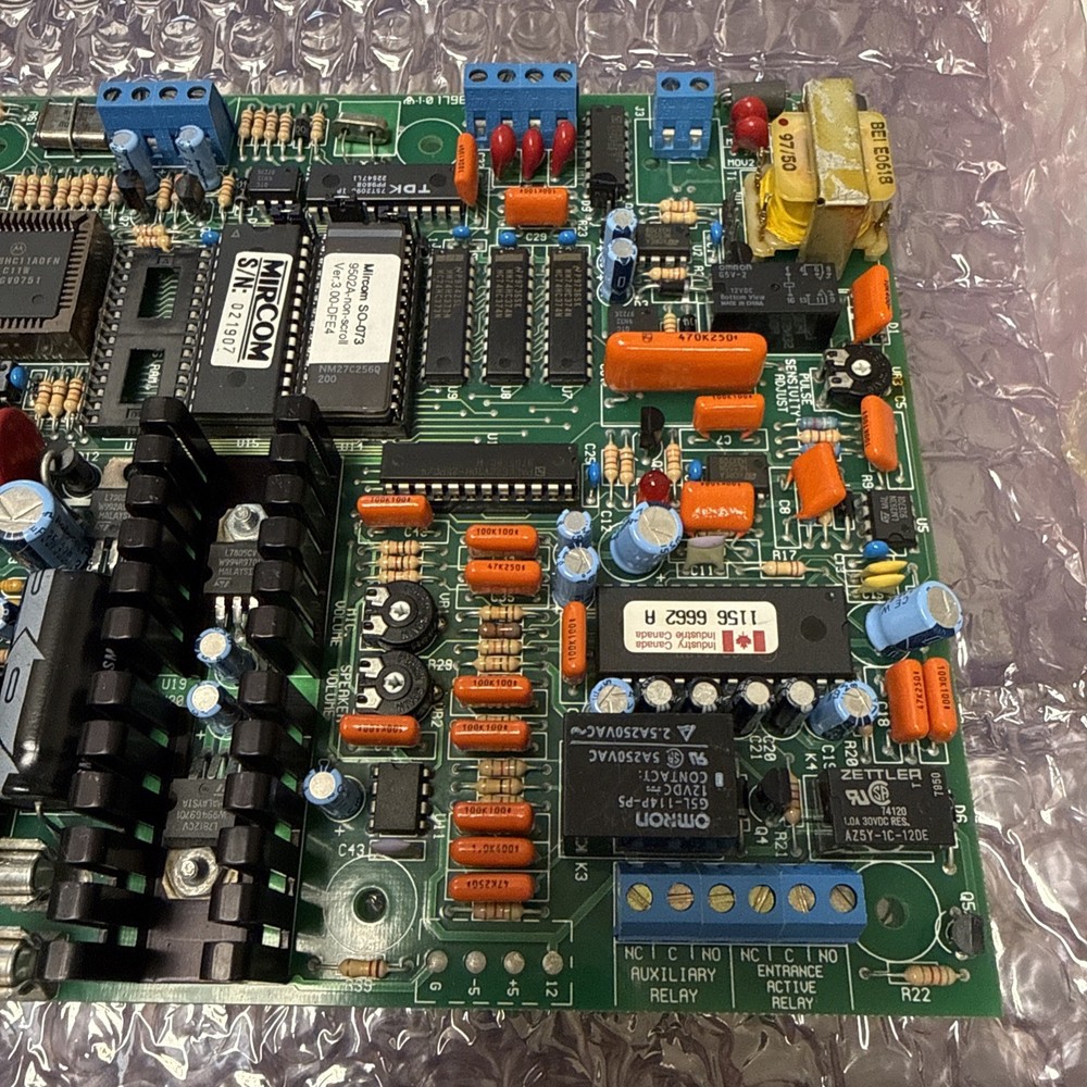 Mircom 9502A is a controller unit Mirtel 9500 Slave access control