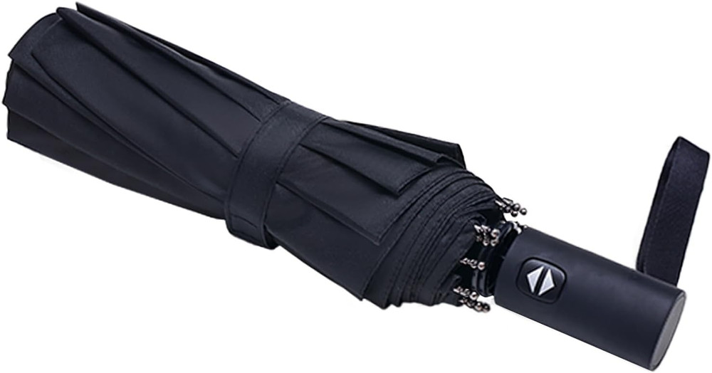 Travel Essentials Umbrella Windproof Compact Collapsible Light, Automatic, Stron