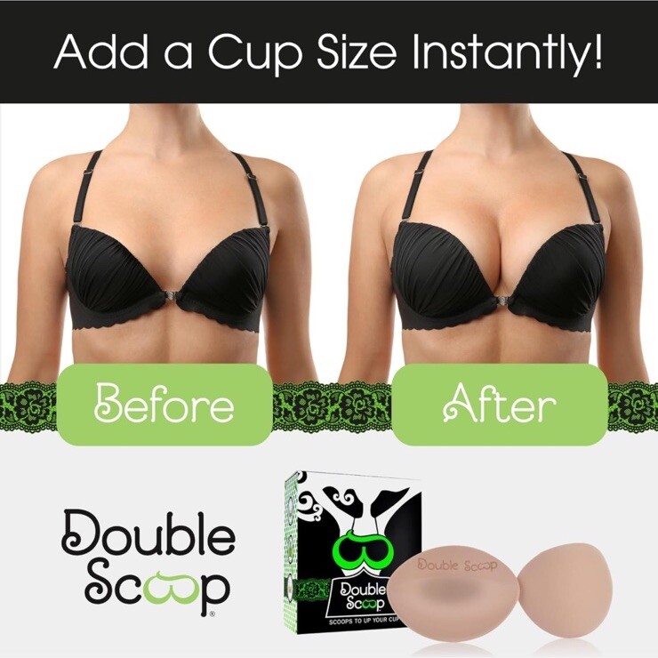Double Scoop® Triangle Bust Inserts w/ Bonus Tape