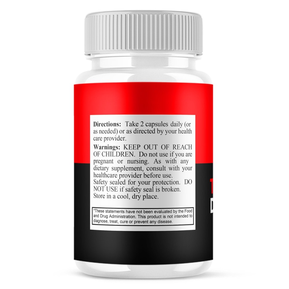 Testo Dark Capsules, Testo Dark Maximum Performance (60 Capsules)