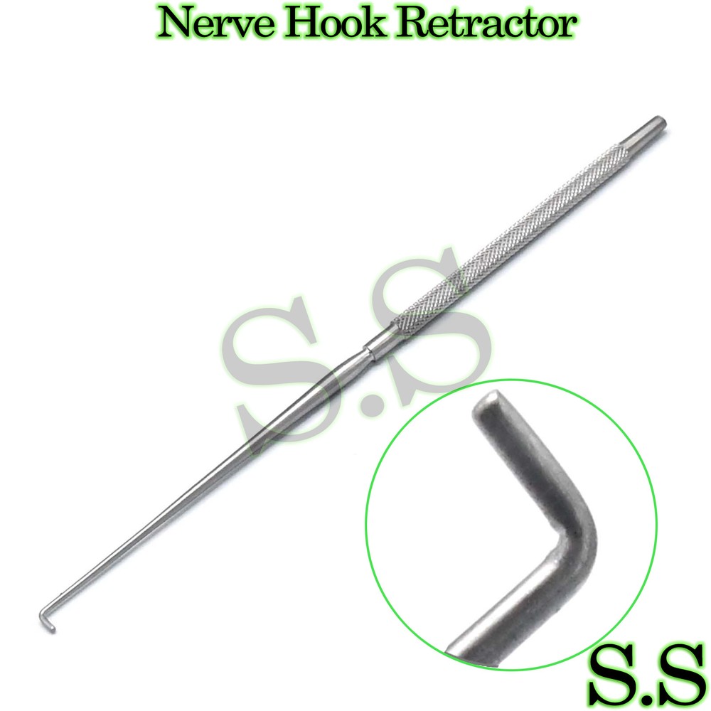 Dandy Nerve Hook Retractor 8" Surgical Instruments RT-017