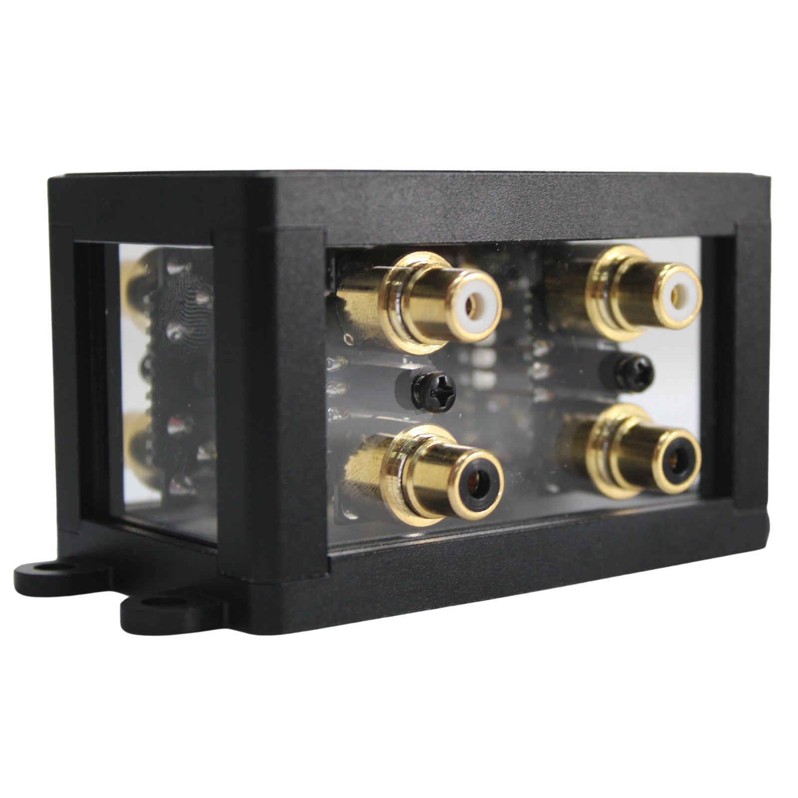 Big Jeff Audio 2-to-4 Pair Cockbox RCA Splitter Distribution Block