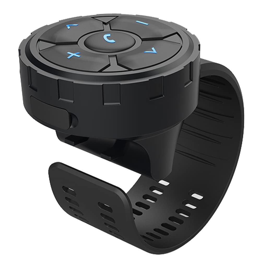 Car Motorcycle Bicycle Wireless Bluetooth 5.3 Remote Controller Car Kit Steer...