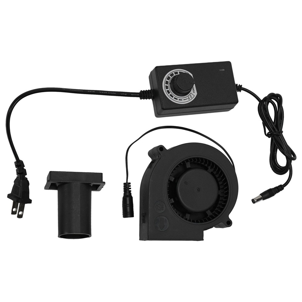 Powerful Airflow for Charcoal Grills 9733 DC Blower with Speed Controller