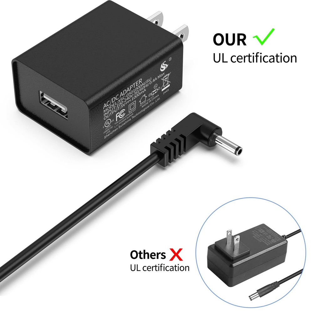 Bedside Clock with Oversized Buttons, 2.4'' LED Digits Display, 24H Memory & ...