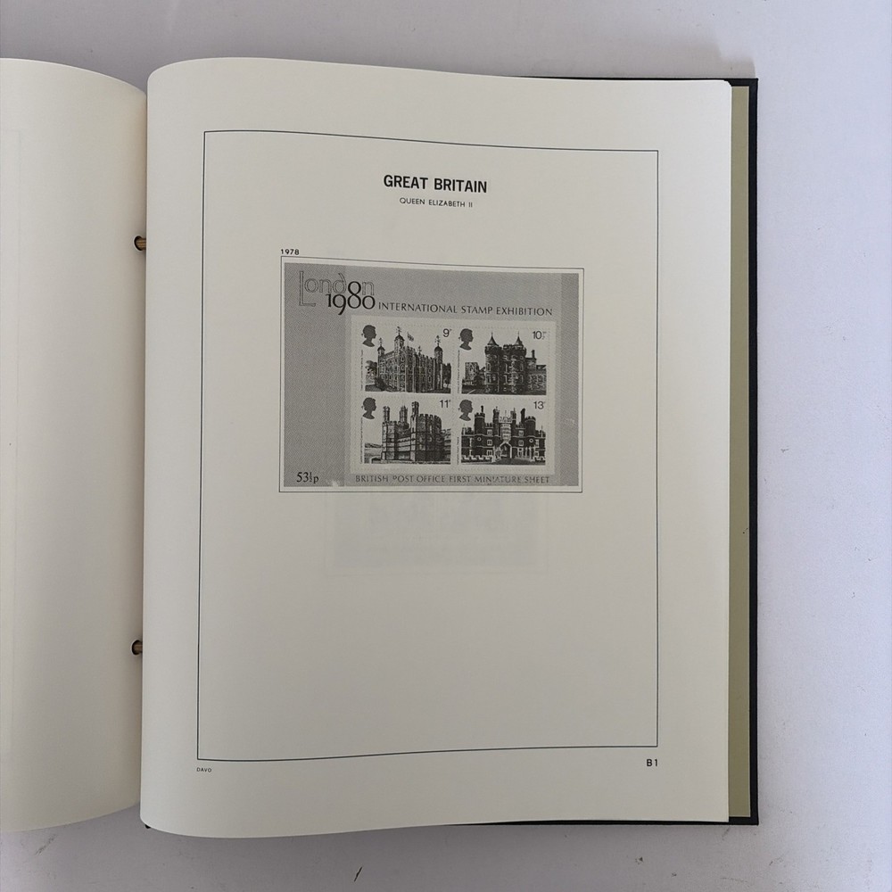 GB, Stanley Gibbons DAVO Album, Vol II, 1971-1989, used