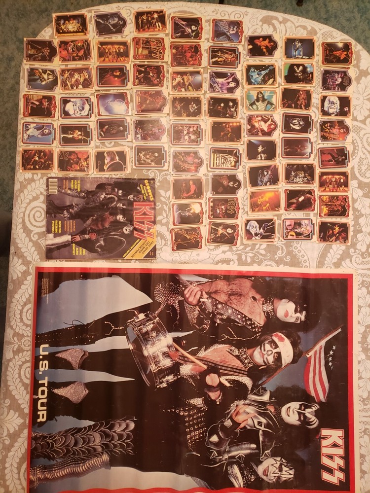 Kiss Rock Band Collection poster cards magazine