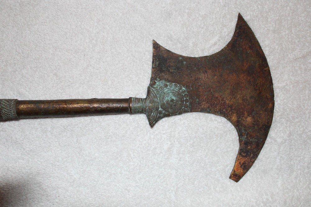 Executioners Axe Tribal African Billhook Ceremonial Knife Blade Weapon
