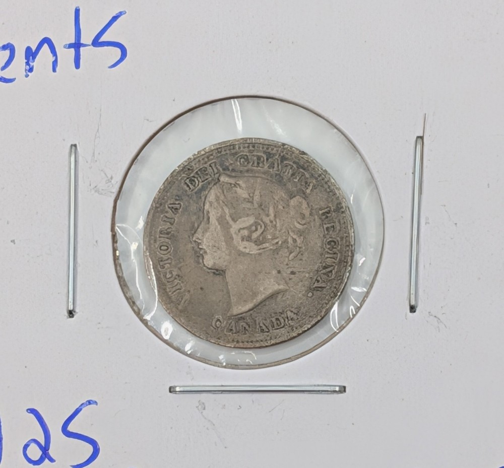 1888- Canada 5 Cents KM#2