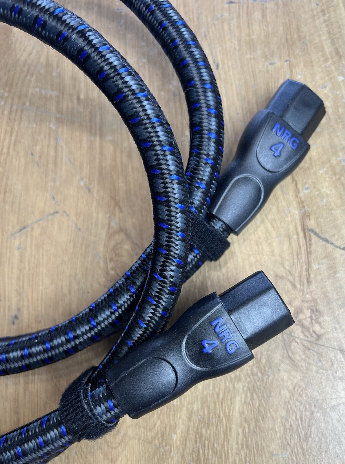 Lot of (2) AudioQuest NRG-4 Power Cables 1M