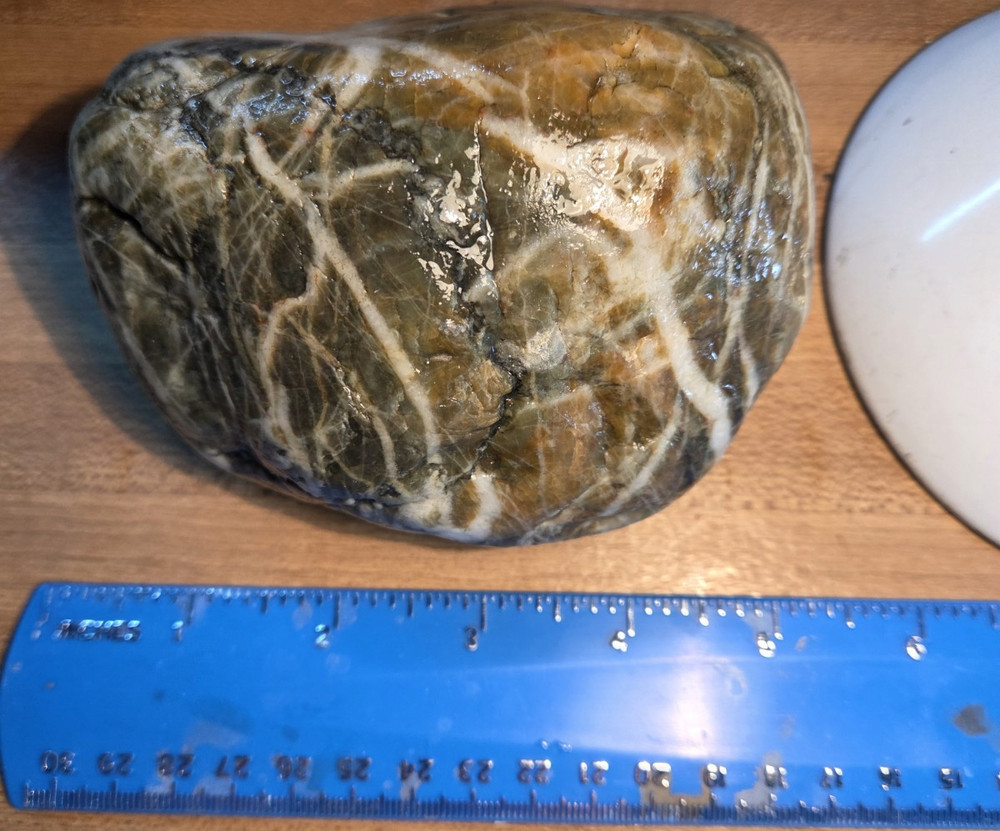 Large Mixed Jasper  Stone, Unique Pattern, 2 lbs+  Mineral Specimen
