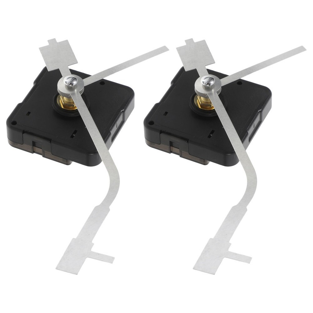 2 Sets Vinyl Record Pointer Clock Movement Parts Arms Components Kit