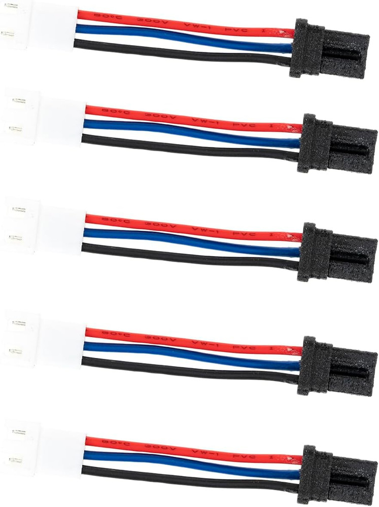 Battery Adapter Cable for TRX4M RC CAR, 5PCS