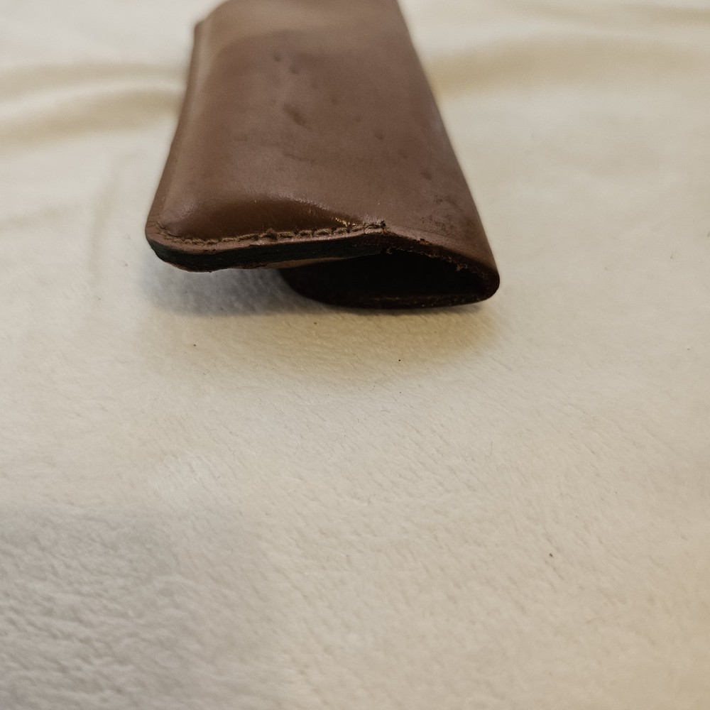 Vintage Leather Texas State Optical Glasses Case TSO. Case Only.