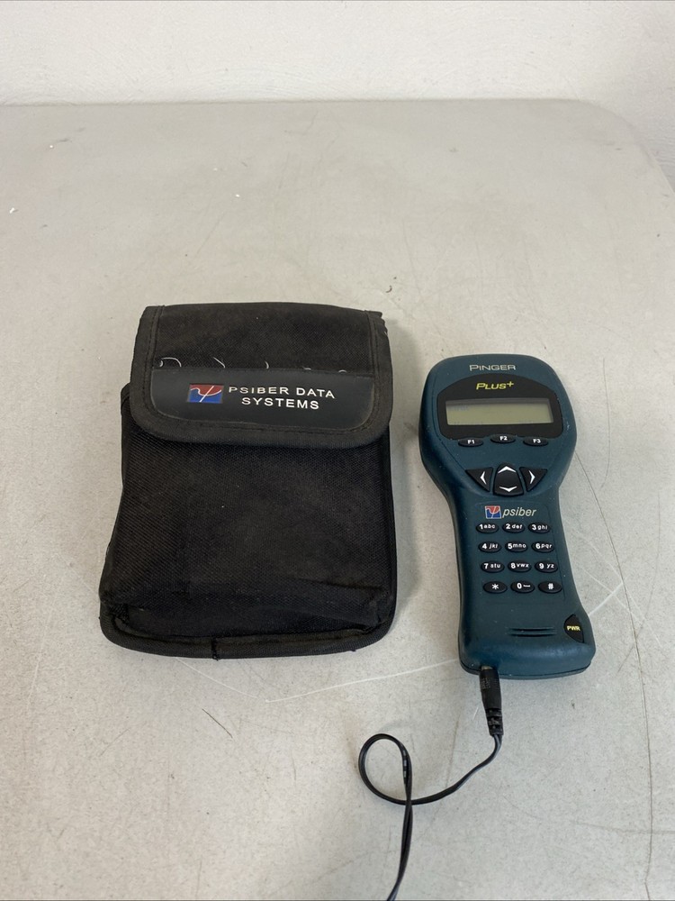 Psiber Pinger Plus+ PNG65 Cable Tester AS IS