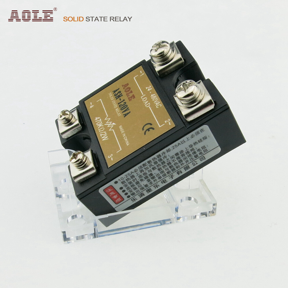 Single-phase 120A solid state relay ASH-120VA potentiometer regulating voltage