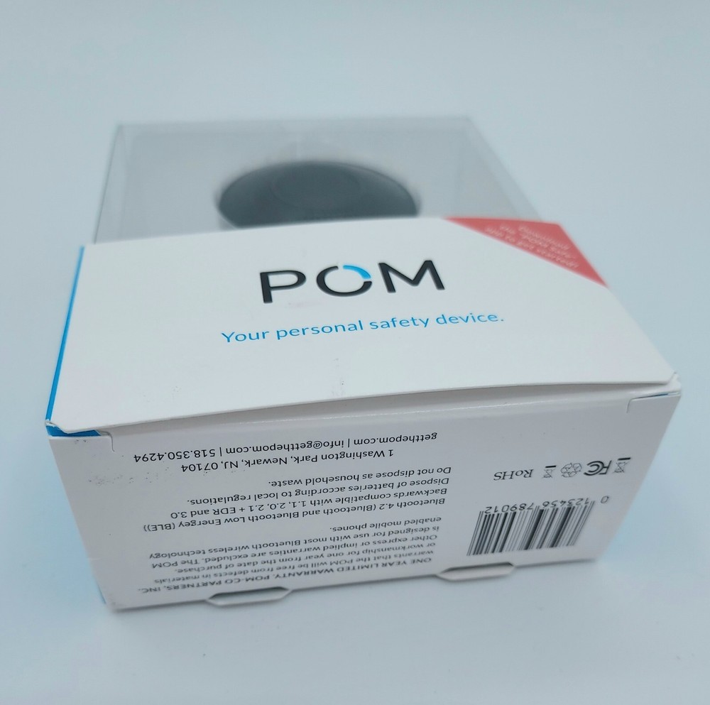 *New* POM Safe Smart Protector - Key Chain Personal Safety Device