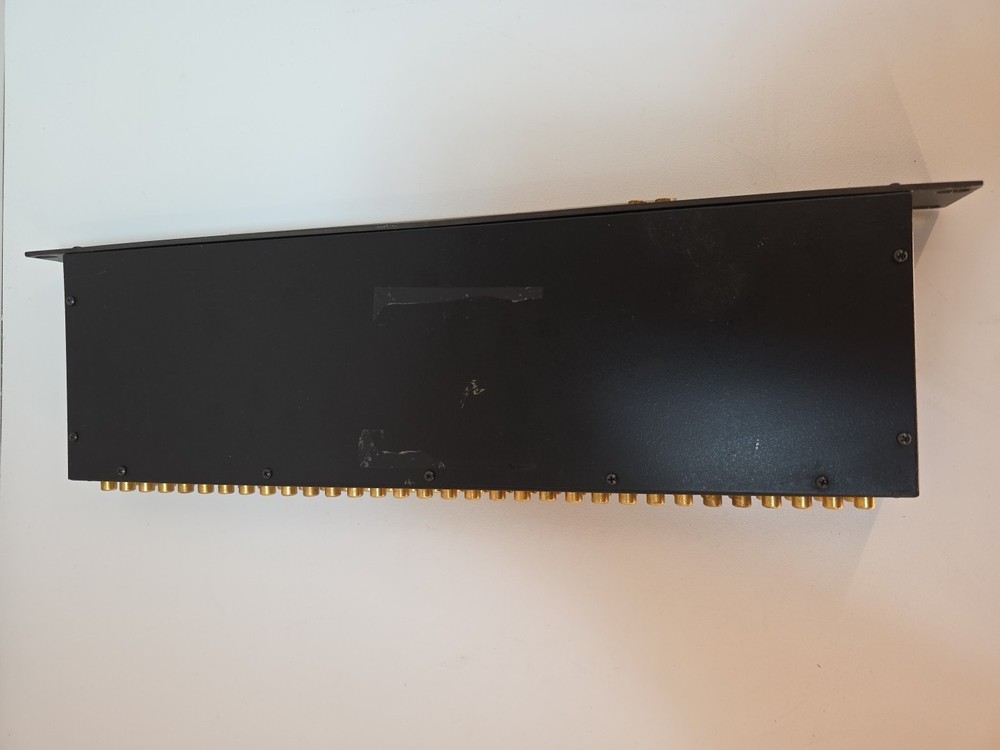 Audiovisual Systems Patch Bay 1000 Vintage 1U Audio Patchbay Router Untested