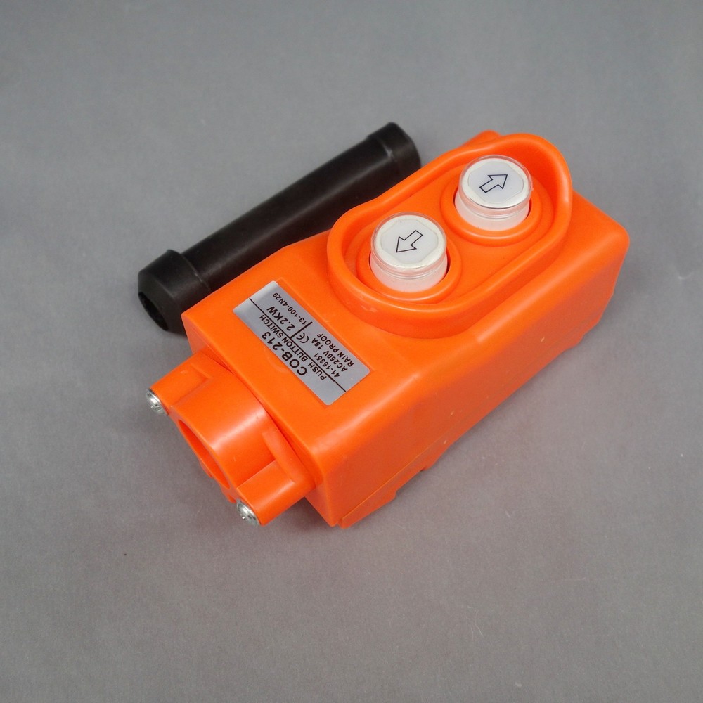 1PC COP213 Directly Control Hoist Crane Pendant Push Button Switch 2 Buttons
