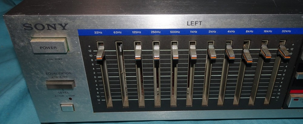 == Sony SEQ-11 Vintage Graphic Equalizer = SEQ11 = SEQ 11