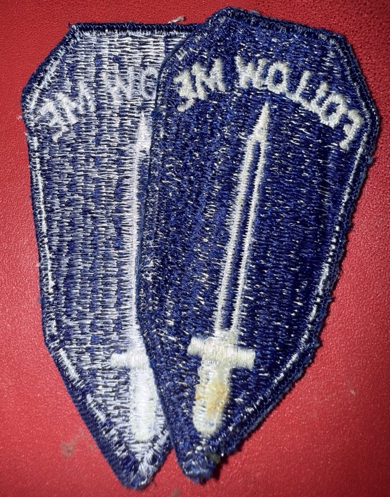 WW2 - 1950s Follow Me Infantry School SSI Patch (FL/AP)