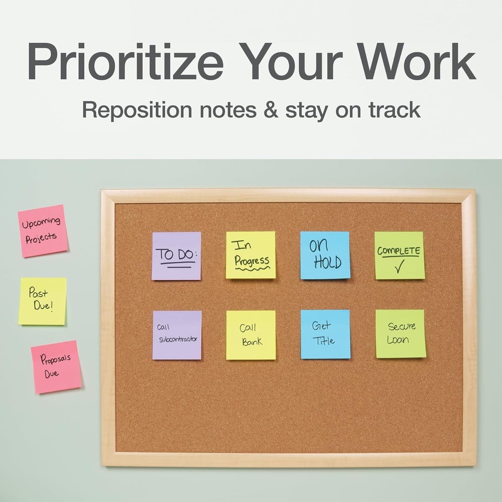 Stiy Notes, Power Sti Notes, Adhesive Reminders, Reble