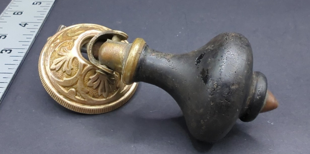 RARE ANTIQUE TEARDROP WALNUT EBONIZED VICTORIAN PULL PRICED PER PULL BEAUTIFUL