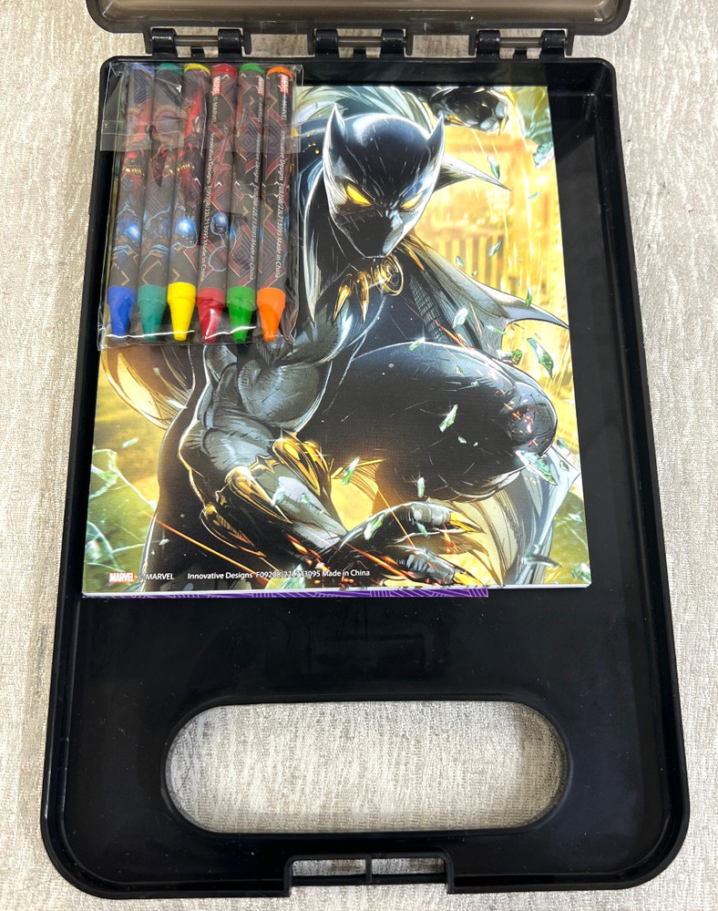 Marvel Avengers The Warror King Activity Clip Case