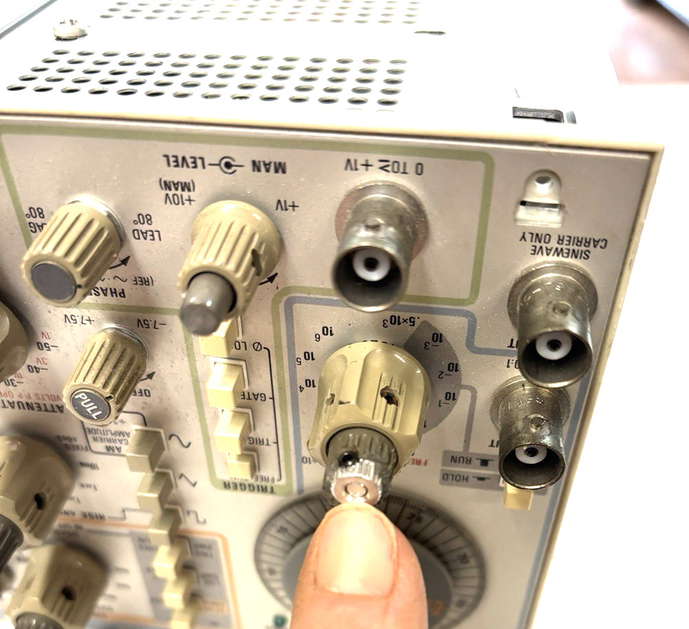 Tektronix FG 504 Function Generator 40MHz Plug In Module For TM500 Series TESTED