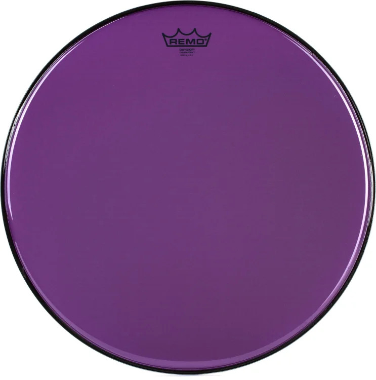 Remo Emperor Colortone Drumhead - 18" - Purple