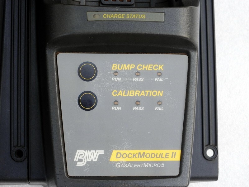 BW MICRODOCK II AUTOMATIC TEST & CALIBRATION SYSTEM GAS DETECTOR DOCKING STATION