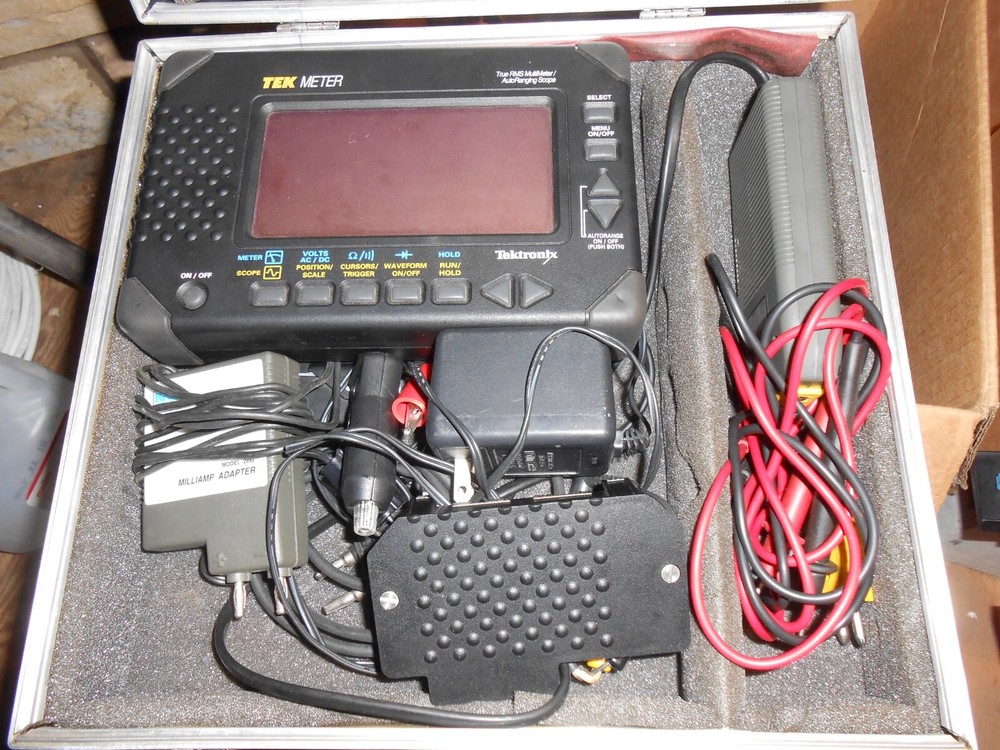 tek true rms multimeter /scope with extras thm565